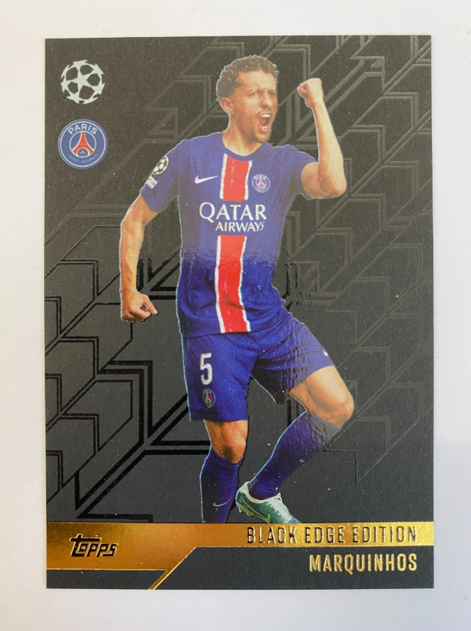 Match Attax Marquinhos Black Edge Edition